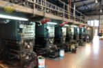 CERUTTI Rotogravure printing press. Geared rotogravure printer