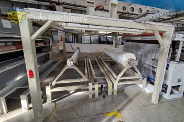 Dipiemme PRB Coextruder for air bubble with 3rd layer laminated.