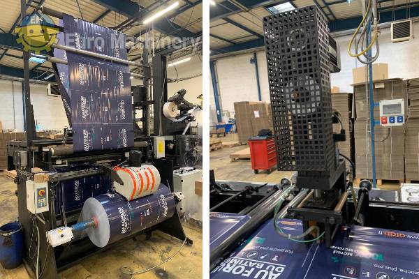 LEMO Intermat Patch handle bag making machine for sale by Euro Machinery